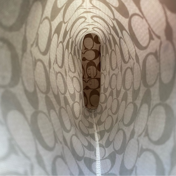 Coach Pixy Monogram Logo Rubber Rain Boots 8 - Picture 5 of 7